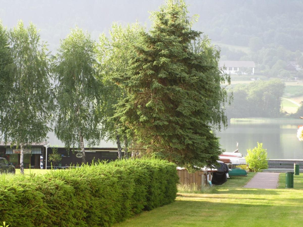 Kaernten Ossiacher See Apartment Zwei Zimmer Ferienwohnung Direkter Seezugang Strand Beheizte Schwimmhalle ボーデンスドルフ エクステリア 写真